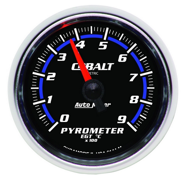 2-1/16" PYROMETER, 0-900 C, COBALT